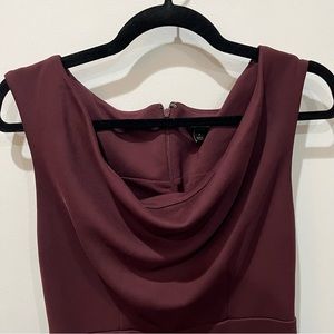 Ann Taylor Size 2 Burgandy Dress